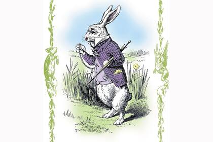 Alicia: "¿Cuánto tiempo es para siempre?" / Conejo blanco: "A veces, solo un segundo"