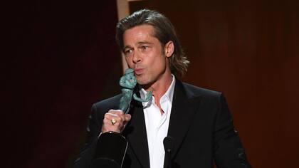 Brad Pitt, el mejor actor secundario por su papel en Había una vez en...Hollywood