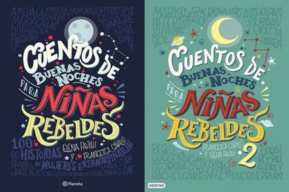 "Cuentos de buenas noches para niñas rebeldes" de Elena Favilli y Francesca Cavallo