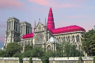 Inflable. La curiosa propuesta de un estudio de diseño para Notre Dame