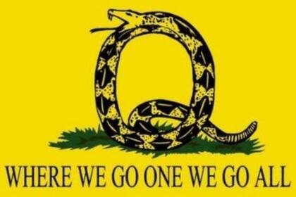 "Donde va uno vamos todos" es una de las consignas asociadas a QAnon.