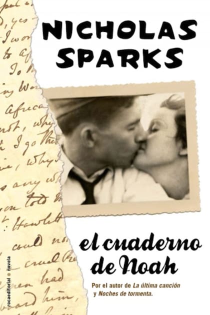 "El cuaderno de Noah" de Nicholas Sparks