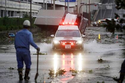 El tifón entra en la categoría de "muy potente", "el más potente desde 1993"