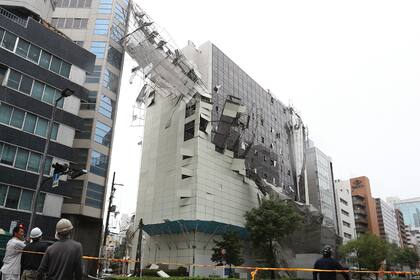 Un edificio sufrió graves daños en su estructura