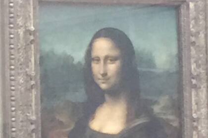 "La Gioconda" o "Mona Lisa" se halla normalmente en la Sala de los Estados, la más visitada del museo