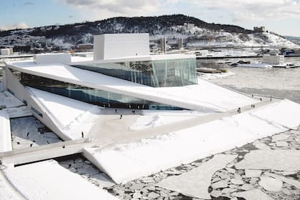 "La Ópera de Oslo no es una obra de arte sino, claramente, una obra de arquitectura", dice Osuldsen