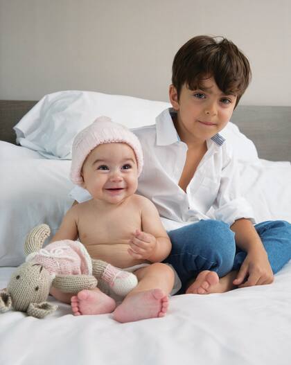 "Mi mayor desafío es criar a mis hijos con una mentalidad feminista, de igualdad", asegura Gandini. FOTO: Pilar Bustelo