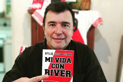 "Mi vida con River"; el libro que lanzó en abril al cumplir 30 años de relator con el club