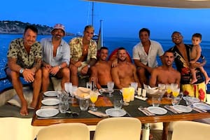 En yate y entre amigos: las vacaciones de Lavezzi, Lamela, Lo Celso y Pereyra