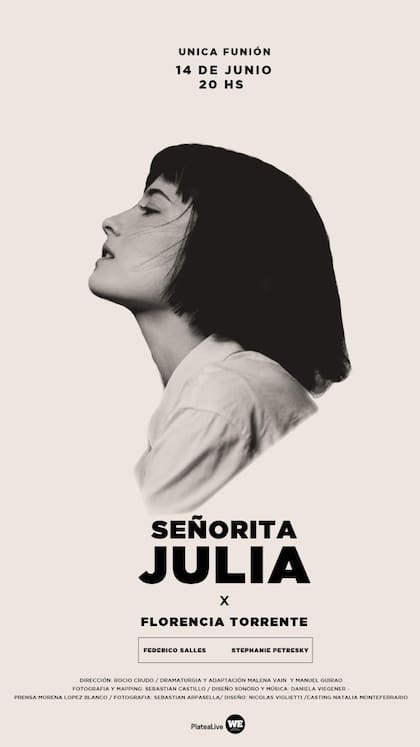 "Señorita Julia", una adaptación poco convencional de la obra de Strindberg.