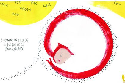 "Si camino en círculos es porque no sé cómo hablarte", del libro Señales