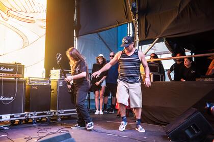 "Soy padre, pero también tour manager", había dichoTrujillo padre a Rolling Stone unas horas antes