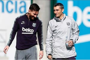 Redes: el mensaje de Messi para Valverde tras la salida del DT de Barcelona