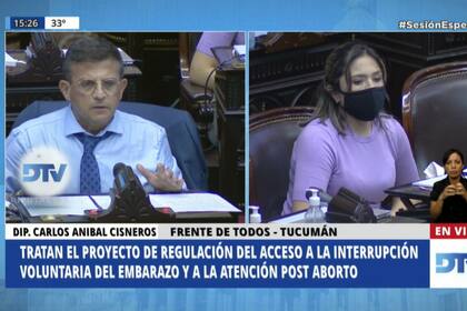 "Tengo 58 años, creo que hace diez años atrás yo no hubiese estado votando esta ley. Pero uno se va deconstruyendo, va viendo y va cambiando. Lo malo hubiese sido que pensara lo mismo que hace diez años atrás, por eso es que acompaño la ley", agregó Cisneros