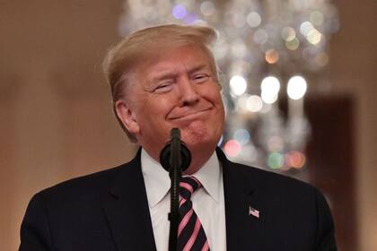 La vivienda de Donald Trump hoy está abandonada, ya que durante años permaneció desocupada y eso provocó un deterioro progresivo (Archivo)