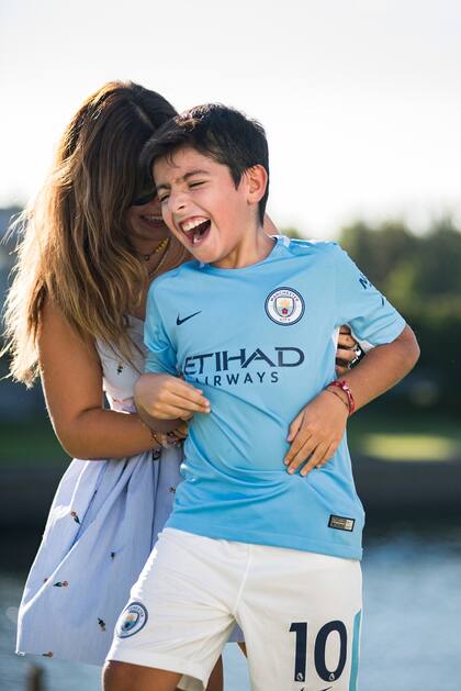 "Ya está más grande, así que él decide lo que quiere en su fiesta", dice Gianinna. FOTO: Grupo Omar Díaz Fotografía