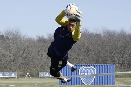 Andrada padece los constantes cambios de nombres y esquemas en la última línea del equipo xeneize
