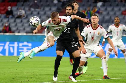 Andras Schaefer rechaza cuando buscaba Ilkay Gundogan; Hungría y Alemania protagonizaron un duelo de alto vuelo en la Eurocopa
