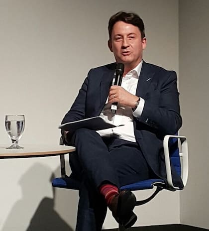 András Szántó presentó a Rodríguez Larreta en Art Basel