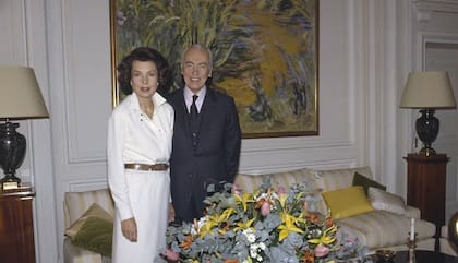 André Bettencourt y Liliane Bettencour (James Andanson/Sygma via Getty Images)
