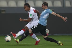 Perú fue más y merecía ganar, pero Uruguay casi vence en el último segundo: empataron 1-1