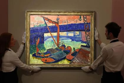 André Derain, el autor de obras reconocidas como "Barcazas en el Támesis", fue plagiado por el falsificador de arte alemán Wolfgang Beltracchi