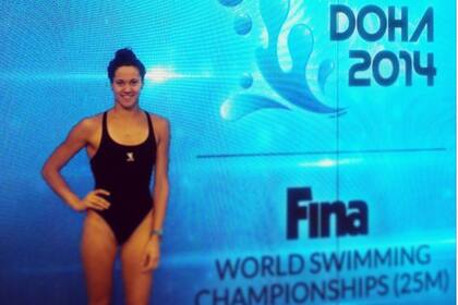 Andrea Berrino sigue siendo la reina argentina del estilo espalda