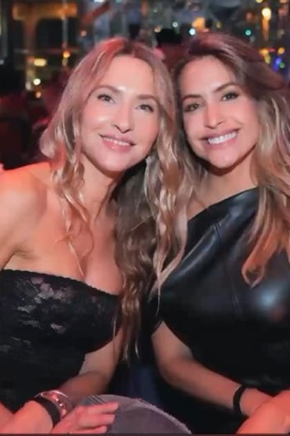 Andrea Bursten y MIllet Figueroa, muy compinches.