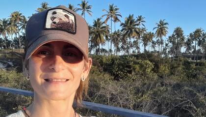 Andrea cree que después de tener cáncer logró alejar a los pensamientos y/o situaciones que le hacen daño o que amenazan con desestabilizar su equilibrio emocional".