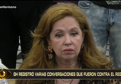 Andrea del Boca quedó atónita con la sanción recibida
