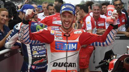 Andrea Dovizioso logró un triunfo en Malasia