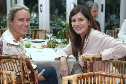 Andrea Frigerio también estuvo degustando platos típicamente argentinos en el restaurante del Four Seasons, Nuestro secreto