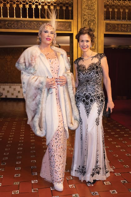 Andrea Garmendia y
Carolina Petroni de
Bereciartúa.