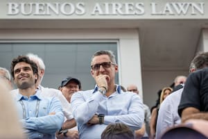 Jaite, la visita del presidente de la ATP y la dedicatoria de Cerúndolo para el dirigente