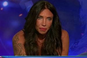 Andrea Lázaro y el motivo por el que decidió abandonar el reality (Foto: captura TV)