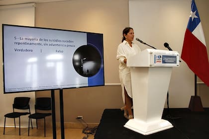 Andrea Otero, presidenta de la Asociación Colombiana de Psiquiatras (ACP), durante la I Cumbre Latinoamericana de Salud Mental y su impacto en otras enfermedades