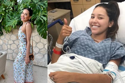 Andrea recibió el apoyo de su familia y su esposo en todo momento (Foto: @andreaandrade39)