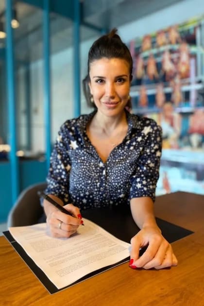 Andrea Rincón firmó contrato para participar en MasterChef Celebrity II
