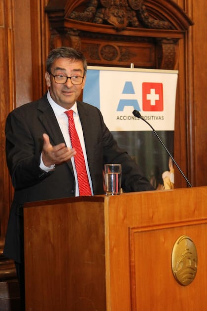 Andrea Semadeni, embajador de Suiza en la Argentina