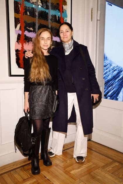 Andrea Servera y Florence Argüello