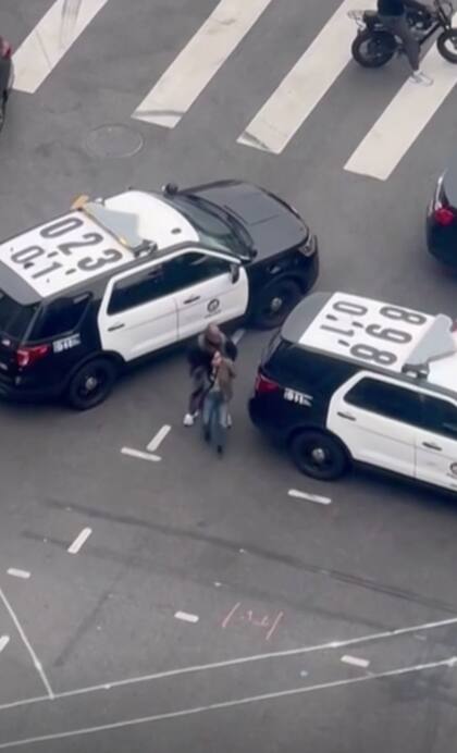 Andrea Velez fue detenida el 24 de julio en el centro de Los Ángeles