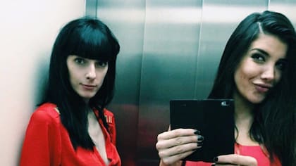 Andrea y Lara salieron menos de dos meses