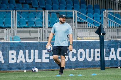 Andrés Bordoy, el entrenador de forwards de los Pumas