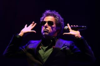 Calamaro explicó por qué abandonó el escenario en medio de un show en Colombia