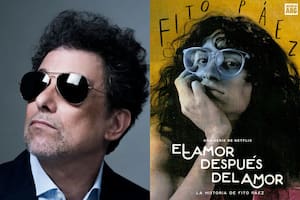 Calamaro se mostró conmovido tras ver la biopic de Fito Páez: “También es una serie de mi vida”