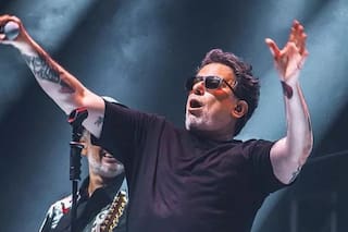 Calamaro invitó a Pablo Lescano a su show y lo comparó con un ídolo del fútbol: “¿Qué duda cabe?”
