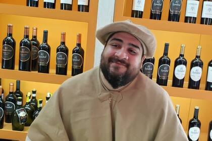 Andrés Coacho llegó con vinos de altura de Catamarca
