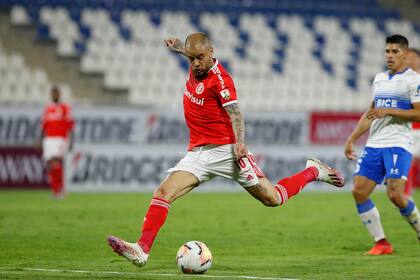 Andrés D´Alessandro, autor del gol ante Universidad Católica de Chile