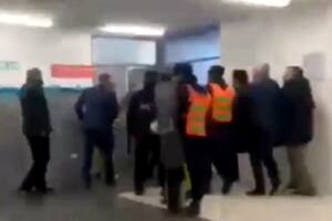 Andrés Fassi y Andrés Merlos tuvieron un fuerte cruce en la zona de vestuarios del Estadio Malvinas Argentinas en Mendoza tras la eliminación de Talleres de la Copa Argentina