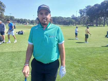 Andrés Gallegos busca resultados para mejorar su status dentro del DP World Tour